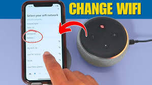 Alexa device with a Wi-Fi signal icon